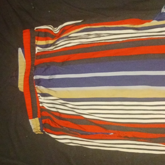 It's a multi colored stripped pants with an elastic waist. - Picture 3 of 3